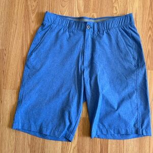 Under Armour Men's Blue Flat Front Shorts